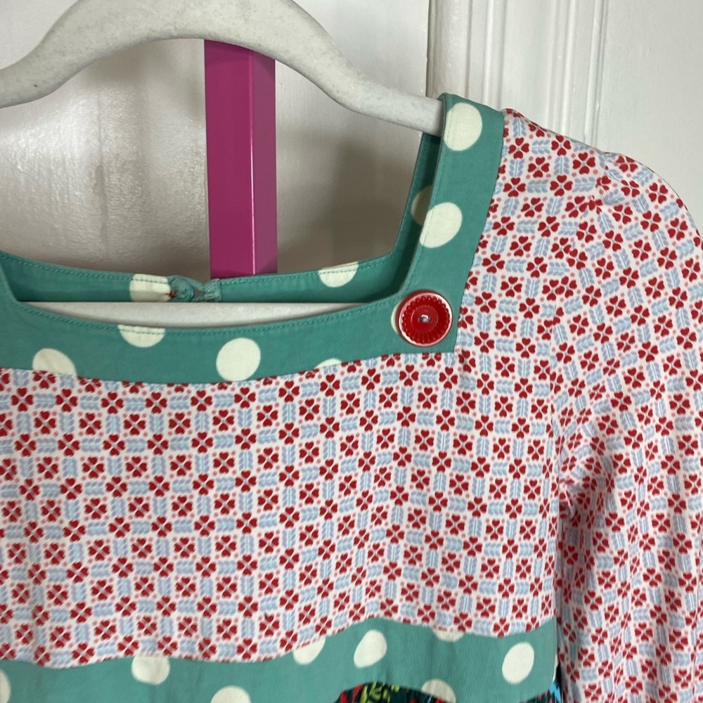 MATILDE Colorful Patterned Long Sleeve Dress - Picture 4 of 6